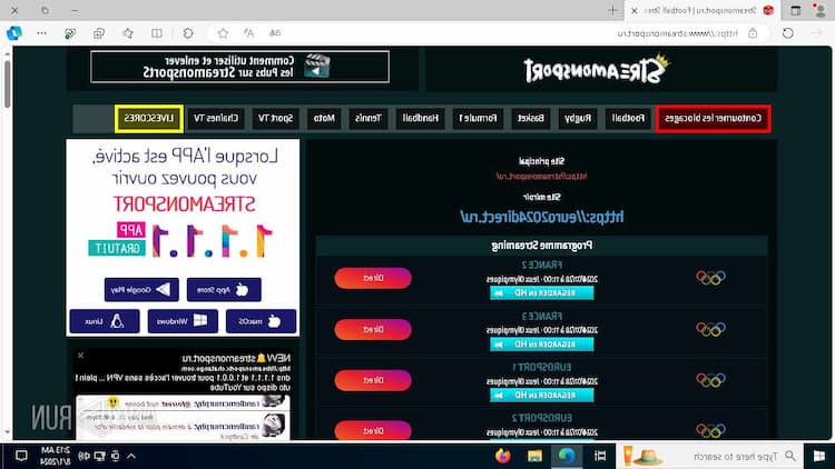 Streamonsport New Telegram Address Link